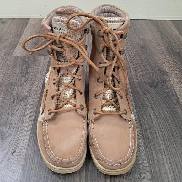 Sperry Top-Sider Women's Hikerfish Lace Up MidCalf Boots Size *8.5-9 - Picture 3 of 7